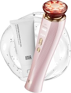 INIA 3-in-1 Red Light Therapy for Face and Neck Beauty Device for Puffiness & Skin Fir